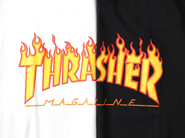 Thrasher Flame Logo S S T Shirt