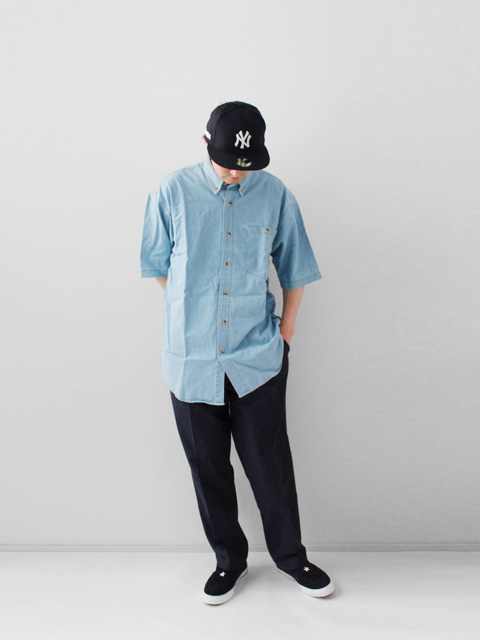 COBRA CAPS　Denim Washed Shirt（半袖）