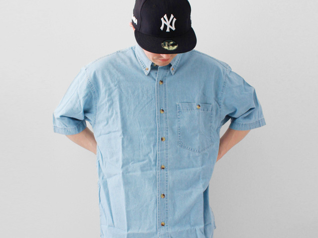 COBRA CAPS　Denim Washed Shirt（半袖）