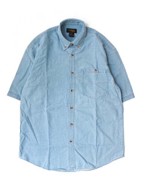 COBRA CAPS　Denim Washed Shirt（半袖）