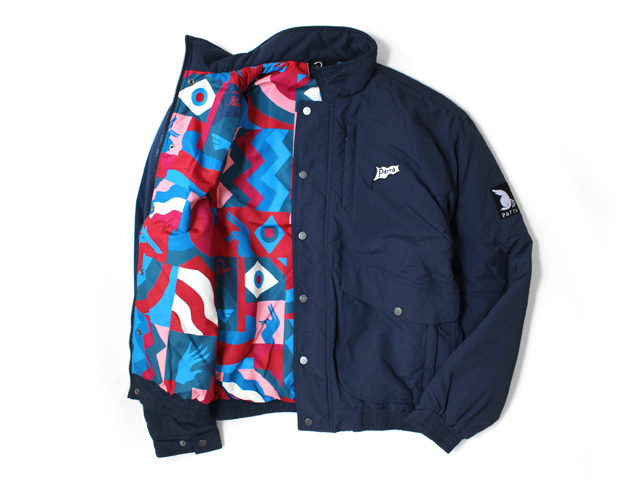 by parra  nylon jacket flapping flag XXL