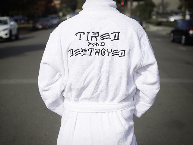 THRASHER x TIRED