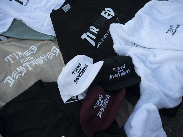 THRASHER x TIRED