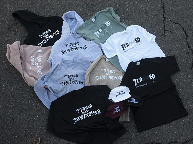 THRASHER x TIRED