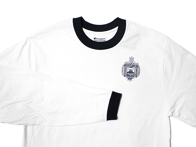 Champion / USNA ISSUE Midshipmen Blue Rim L/S Tee