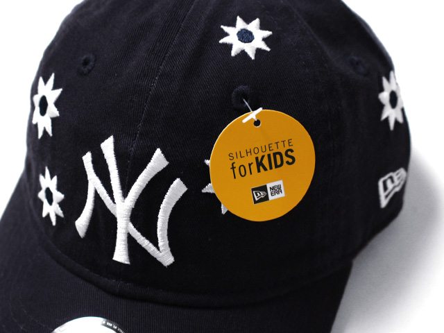 YOUTH】NEW ERA Youth 9TWENTY MLB FLOWER EMB New York Yankees