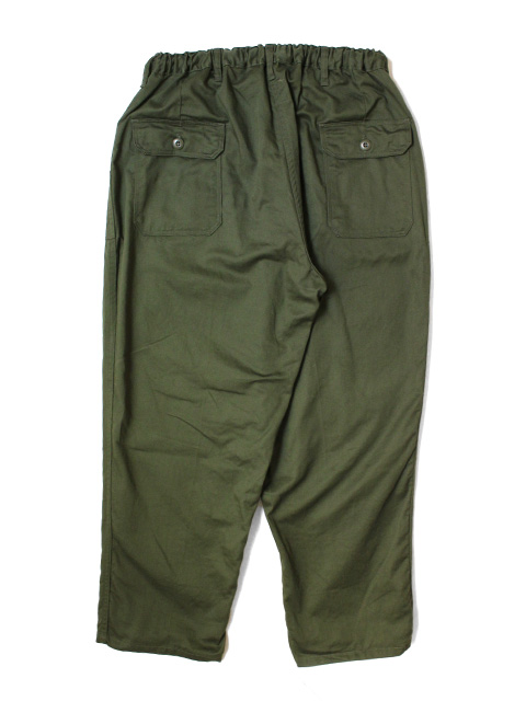 oddment CUSTOM FATIGUE EASY PANTSオリーブ