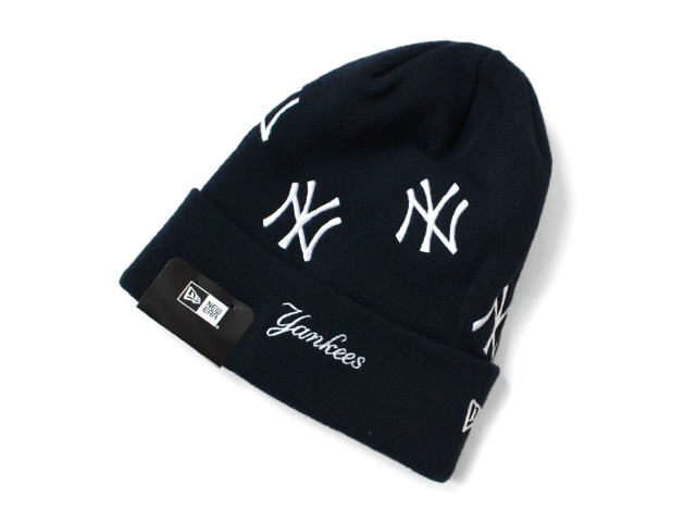 NEW ERA Basic Cuff Knit MLB Allover
