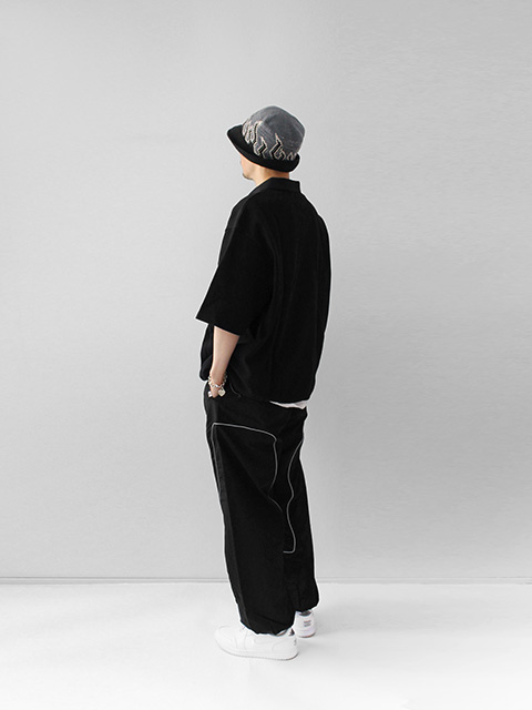 帽子 sedan all purpose FLAME BUCKET SEDAN ALL-PURPOSE Hand Knit Flame Bucket